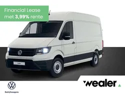Wit Nieuw 2025 VW Crafter Trendline Van | € 40.236