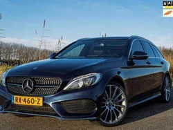 Blauw Gebruikt 2018 Mercedes C350 AMG Stationwagen | € 24.950 (Eerlijke prijs)