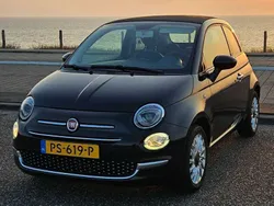 Zwart Gebruikt 2017 Fiat 500C Lounge Cabriolet | € 9.500 (Goede deal)