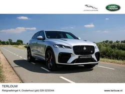 Hakuba silver (zilver metallic)bruin Gebruikt 2022 Jaguar F-Pace SVR SUV | € 129.995