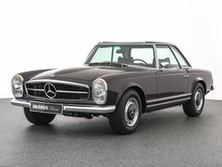 Rood542 dunkelrot / 040 schwarz Gebruikt 1968 Mercedes SL280 Cabriolet | € 329.000