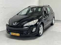 Zwart Gebruikt 2010 Peugeot 308 SW Stationwagen | € 1.999