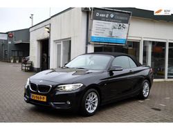 Zwart Gebruikt 2015 BMW 220 Executive Cabriolet | € 19.990 (Eerlijke prijs)
