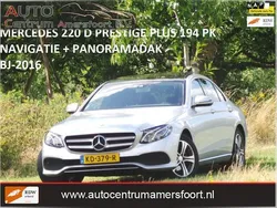 Grijs Gebruikt 2016 Mercedes E220 Prestige Sedan | € 29.949 (Duur)