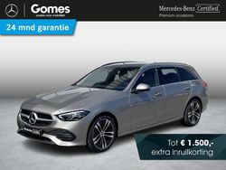 Zilver, metallic lak Gebruikt 2024 Mercedes C180 Luxury Stationwagen | € 42.950 (Eerlijke prijs)