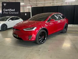 Rood Gebruikt 2020 Tesla Model X SUV | € 54.900