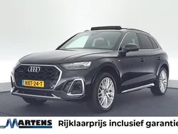 Zwart Gebruikt 2021 Audi Q5 S-Line SUV | € 39.749 (Eerlijke prijs)