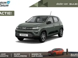 Lichen kaki Nieuw 2024 Dacia Spring Expression Hatchback | € 17.500