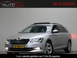 Grijs, metallic lak Gebruikt 2016 Skoda Superb Business Line Stationwagen | € 16.895 (Eerlijke prijs)