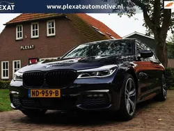 Zwart Gebruikt 2016 BMW 740 Executive Sedan | € 28.945