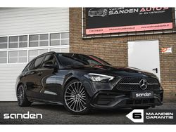 Zwart Gebruikt 2022 Mercedes C300 AMG line Stationwagen | € 35.950 (Eerlijke prijs)