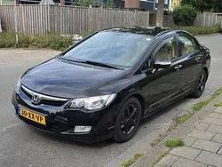 Zwart Gebruikt 2007 Honda Civic Sedan | € 2.995