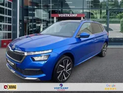 Blauw Gebruikt 2021 Skoda Kamiq Sport SUV | € 22.950 (Iets duurder)