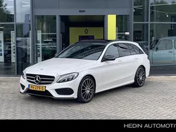 Wit Gebruikt 2017 Mercedes C180 Sport Edition Stationwagen | € 21.850 (Eerlijke prijs)