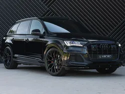 Zwart, metallic lak Gebruikt 2021 Audi Q7 S-Line SUV | € 79.900