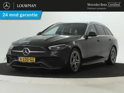 Grijs, metallic lak Gebruikt 2023 Mercedes C180 AMG line Stationwagen | € 41.945 (Eerlijke prijs)