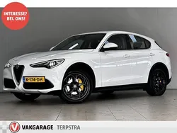 Wit Gebruikt 2018 Alfa Romeo Stelvio Super SUV | € 24.995