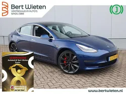 Blauw Gebruikt 2019 Tesla Model 3 Performance Sedan | € 22.650 (Iets duurder)