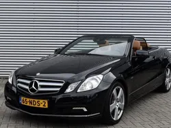 Zwart Gebruikt 2010 Mercedes E350 Avantgarde Cabriolet | € 15.940 (Iets duurder)