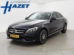 Blauw, metallic lak Gebruikt 2016 Mercedes C350e Sedan | € 17.950 (Eerlijke prijs)