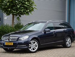 Blauw Gebruikt 2013 Mercedes C180 Ambition Stationwagen | € 15.750 (Duur)