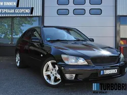 Zwart Gebruikt 2005 Lexus IS200 Executive Line Sedan | € 3.695 (Super prijs)