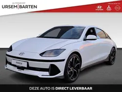 Wit Nieuw 2025 Hyundai Ioniq 6 Sedan | € 42.930 (Super prijs)