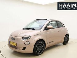 Rood Nieuw 2025 Fiat 500C La Prima Cabriolet | € 34.950