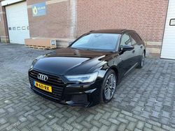 Zwart Gebruikt 2021 Audi A6 S-Line Stationwagen | € 34.900 (Super prijs)