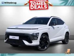 Wit Nieuw 2024 Hyundai Kona N Line SUV | € 39.885 (Super prijs)