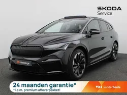 Zwart Gebruikt 2022 Skoda Enyaq iV SportLine SUV | € 39.900 (Iets duurder)