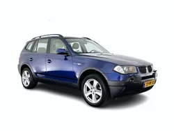 Mystic blue metallic (blauw metallic) Gebruikt 2004 BMW X3 Executive SUV | € 3.345 (Eerlijke prijs)