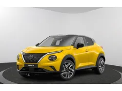 Yellow / carbon black (geel metallic) Nieuw 2024 Nissan Juke Pack SUV | € 41.590 (Duur)