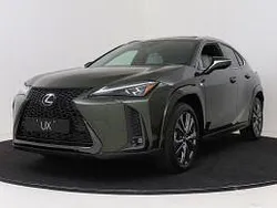 Terrane khaki metallic (donker groen metallic) Gebruikt 2024 Lexus UX 300e Sport Line SUV | € 53.950