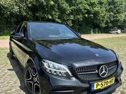 Zwart Gebruikt 2018 Mercedes C200 AMG Sedan | € 25.950