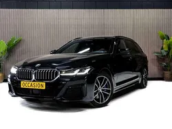 Zwart Gebruikt 2021 BMW 530 M Sport Stationwagen | € 42.950 (Eerlijke prijs)