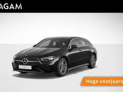 Zwart Gebruikt 2025 Mercedes CLA200 Shooting Brake AMG line Stationwagen | € 51.950 (Eerlijke prijs)