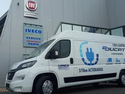 Wit Gebruikt 2022 Fiat E-Ducato Van | € 50.000