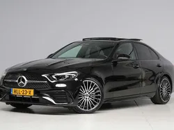 Zwart Gebruikt 2022 Mercedes C180 AMG line Sedan | € 44.500 (Iets duurder)