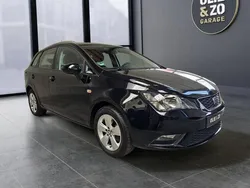Zwart, metallic lak Gebruikt 2016 Seat Ibiza ST CONNECT Stationwagen | € 10.650 (Iets duurder)