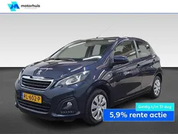 Blauw, metallic lak Gebruikt 2017 Peugeot 108 Active Hatchback | € 6.345 (Eerlijke prijs)