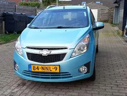 Blauw Gebruikt 2010 Chevrolet Spark LS Hatchback | € 1.350 (Iets duurder)