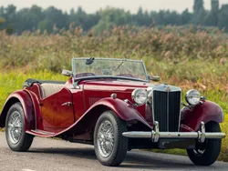 Rood Gebruikt 1953 MG TD Cabriolet | € 38.900