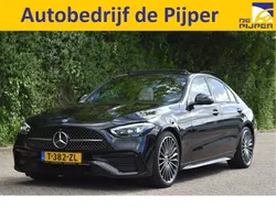 Zwart Gebruikt 2023 Mercedes C200 AMG line Sedan | € 56.950