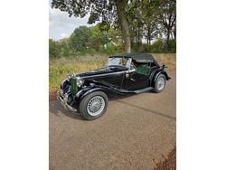 Zwart Gebruikt 1953 MG TD Cabriolet | € 24.600