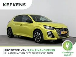 Geel Gebruikt 2024 Peugeot e-208 Style Hatchback | € 22.900 (Eerlijke prijs)