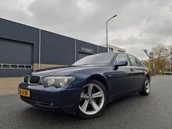 Blauw Gebruikt 2002 BMW 745 Executive Sedan | € 3.250