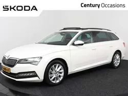 Wit Gebruikt 2020 Skoda Superb Business Line Stationwagen | € 24.900 (Super prijs)