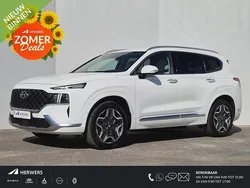 White cream pearl (ww2) Gebruikt 2022 Hyundai Santa Fe Premium SUV | € 37.485 (Eerlijke prijs)