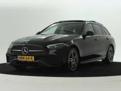 Donker unilak zwart Gebruikt 2024 Mercedes C300 AMG line Stationwagen | € 54.945 (Eerlijke prijs)
